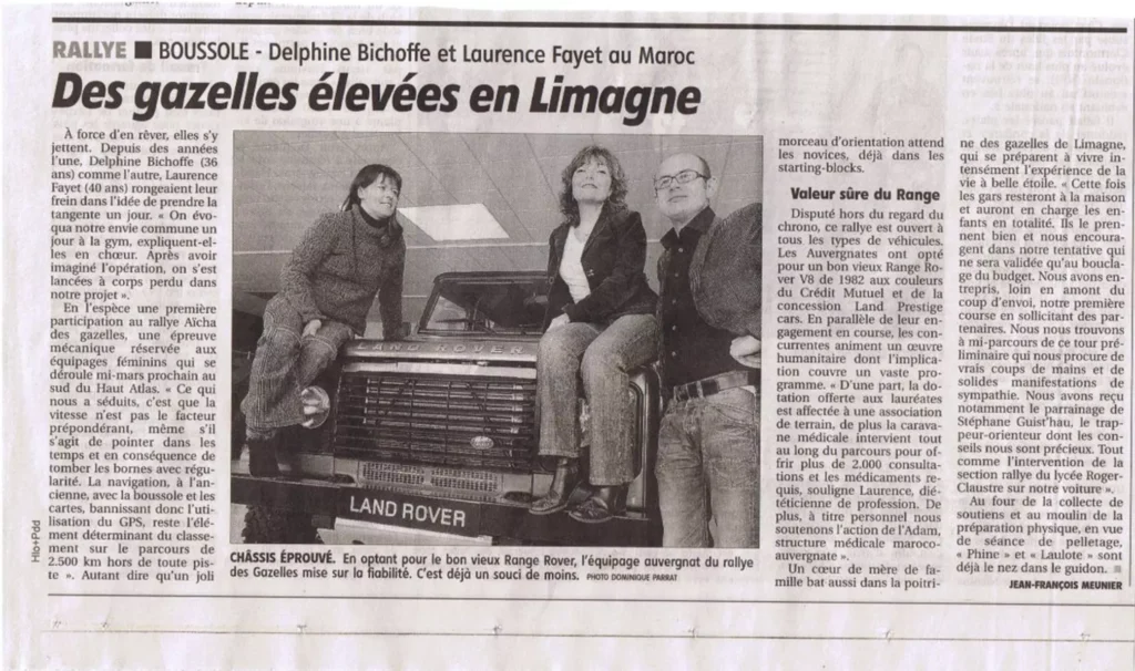 Gazelles Auvergne : 21 Décembre – La Montagne- édition régionale