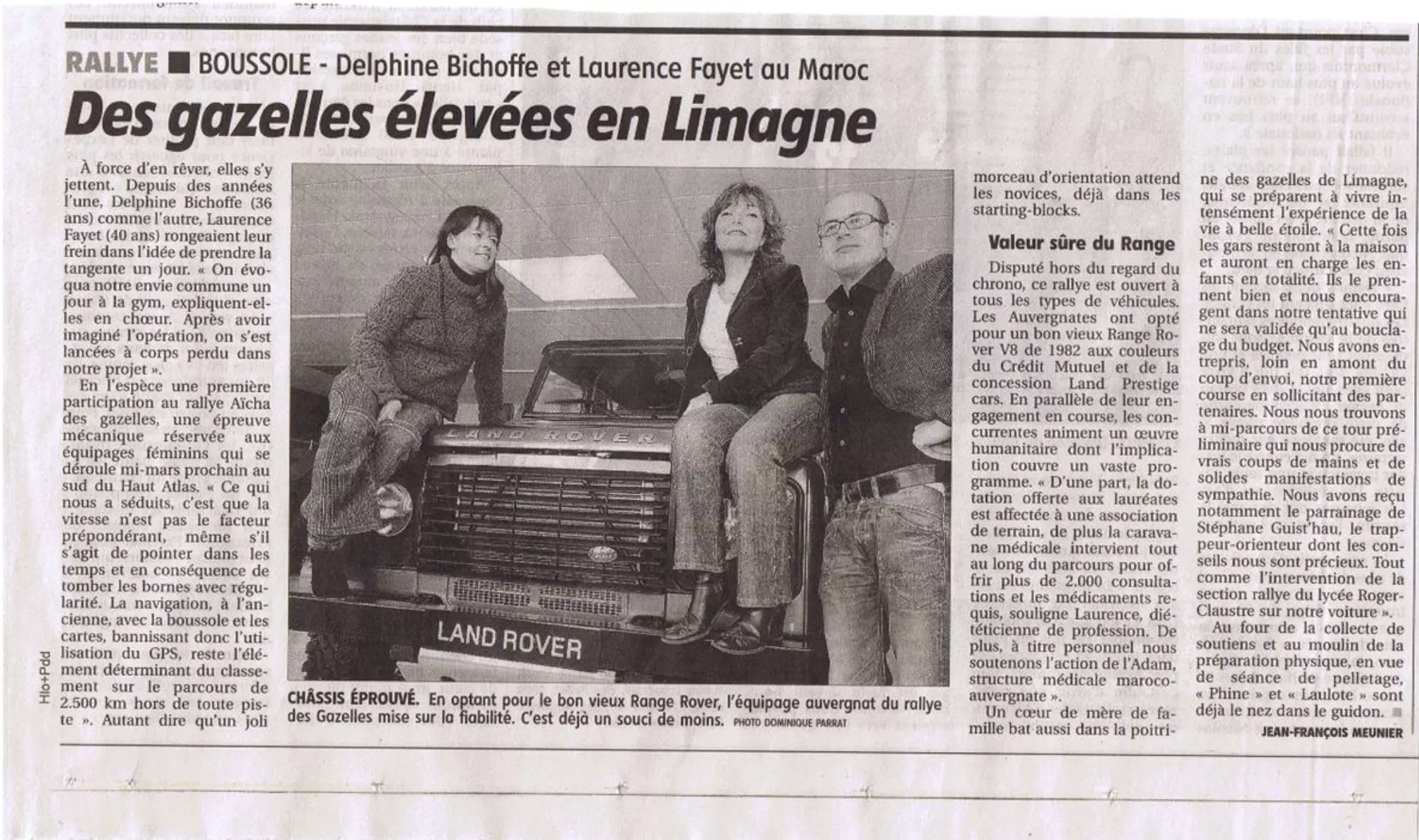 Gazelles Auvergne : 21 Décembre – La Montagne- édition régionale
