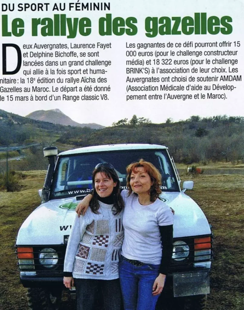 Gazelles sport Auvergne – édition Régionale Mars