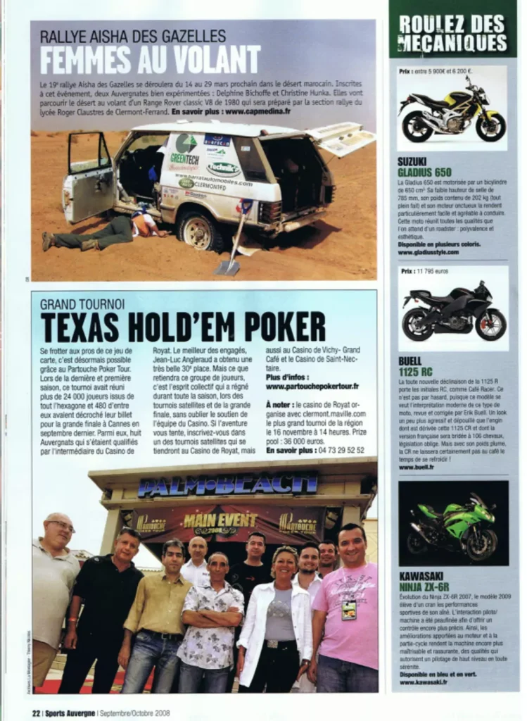 Gazelles Sports Auvergne 2008