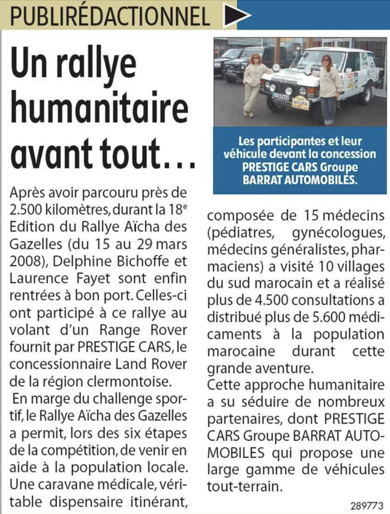 Gazelles : La Montagne- édition Puy de dome 19 avril