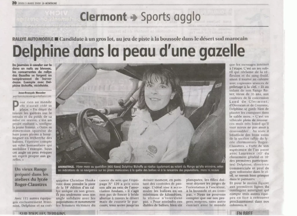 Delphine Bichoffe – La montagne du Jeudi 5 mars 2009