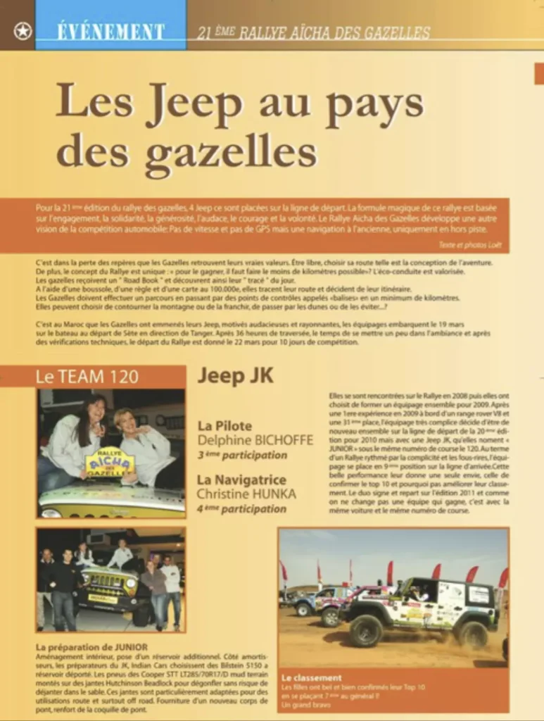 Jeep Gazelles Rallye
