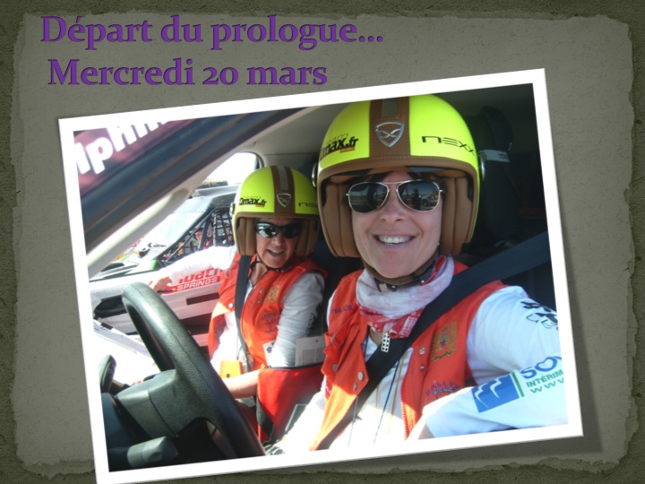 Rallye des Gazelles 2013 - Depart du prologue