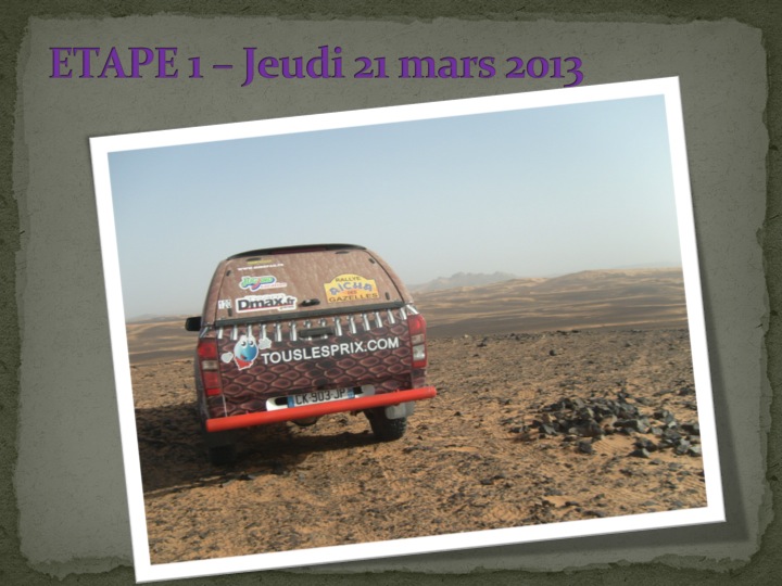 Rallye des Gazelles 2013 - étape 1 Diapositive11