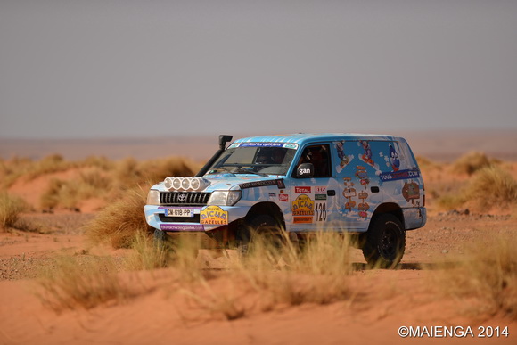 Rallye des gazelles - herbes a chameau
