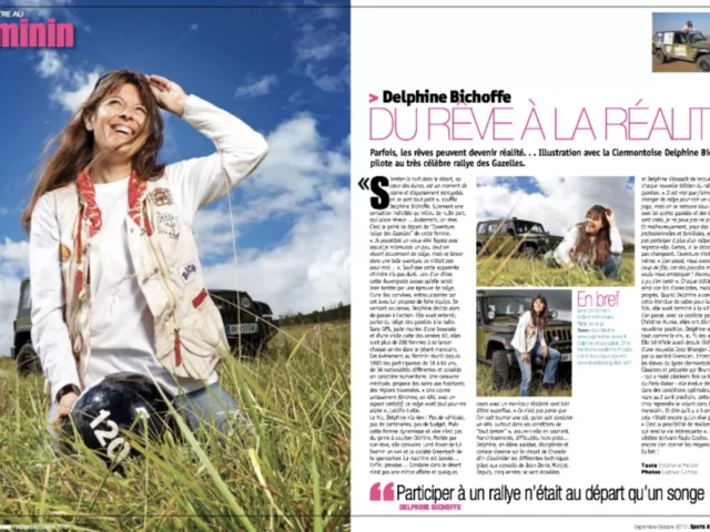 Gazelle Delphine Bichoffe : sport auvergne