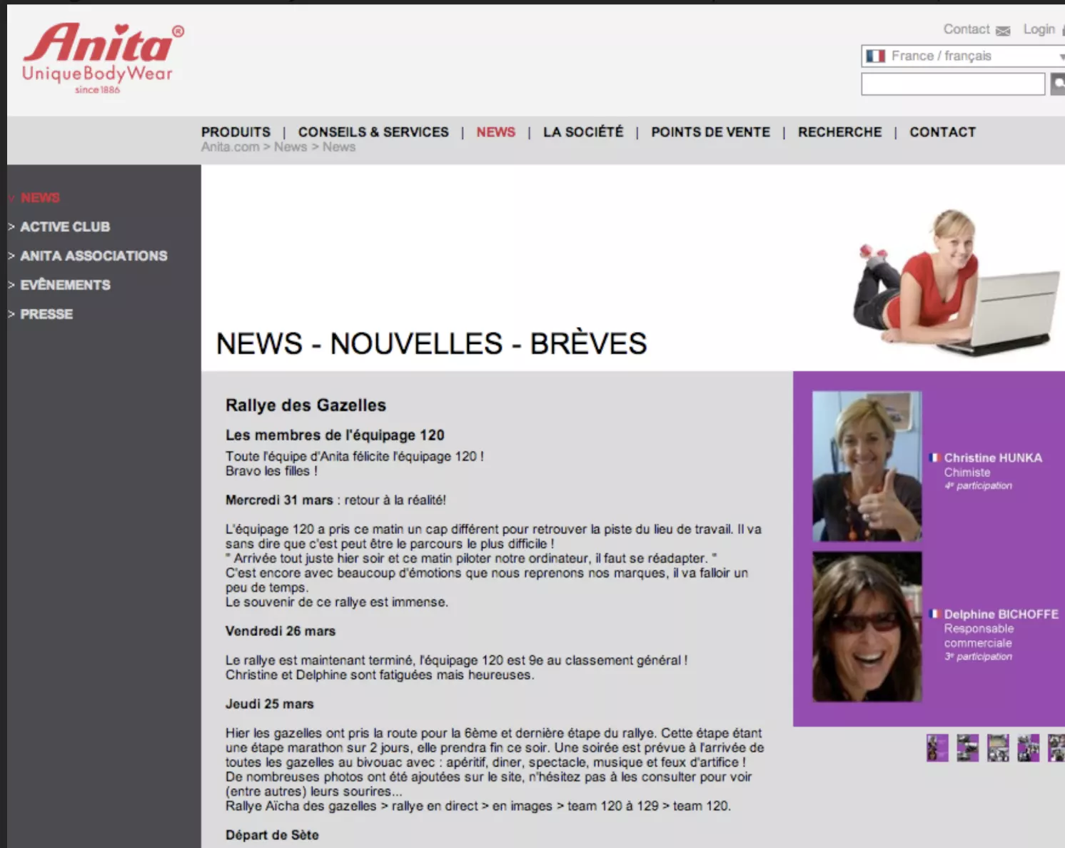 Gazelle Rallye : le blog d&rsquo;Anita