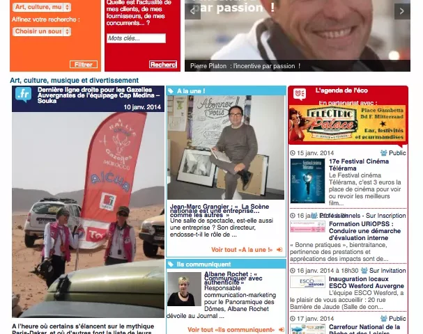Article dans le journal de l’éco