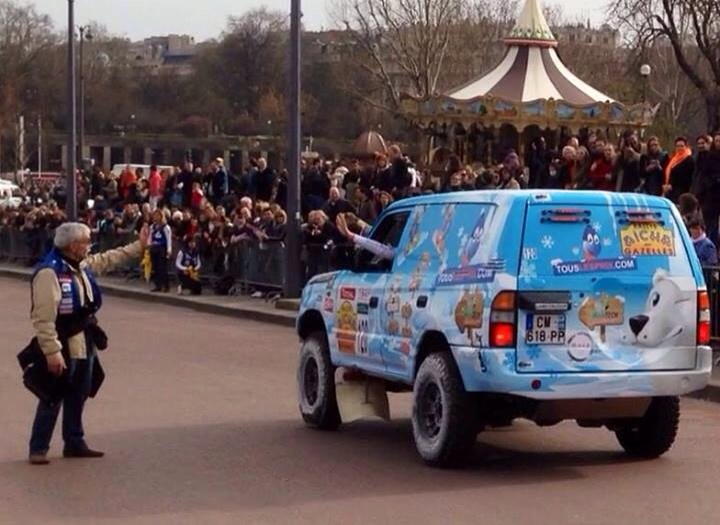 Rallye des gazelles Trocadéro