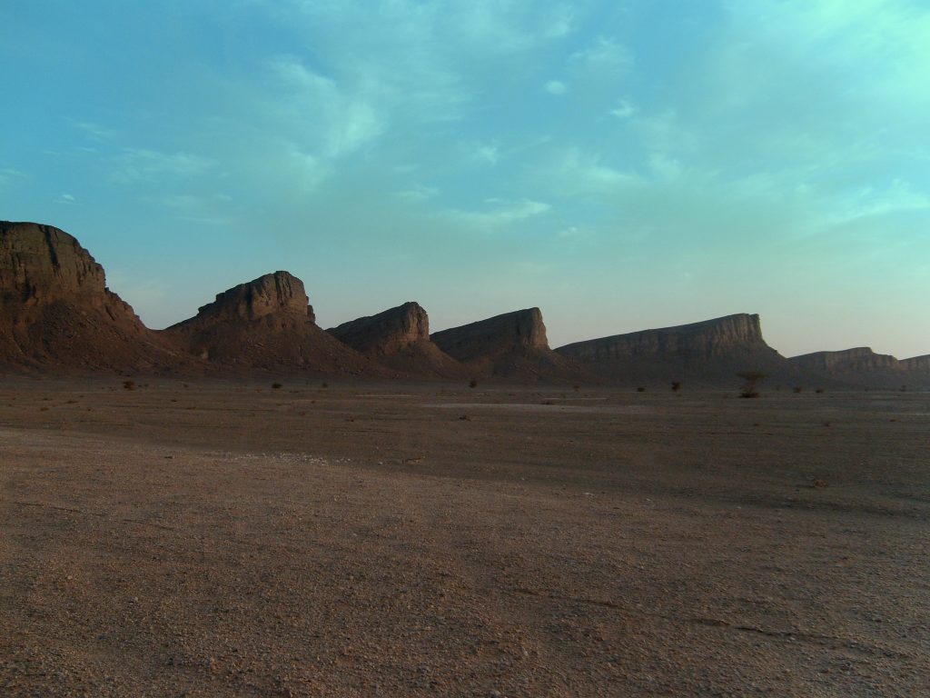rallye des gazelles paysages traversés