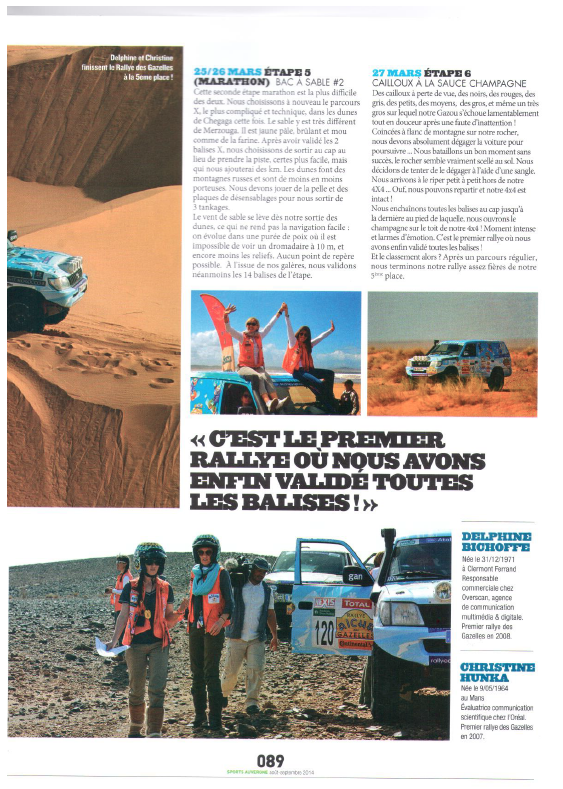 Gazelles sport Auvergne page 4