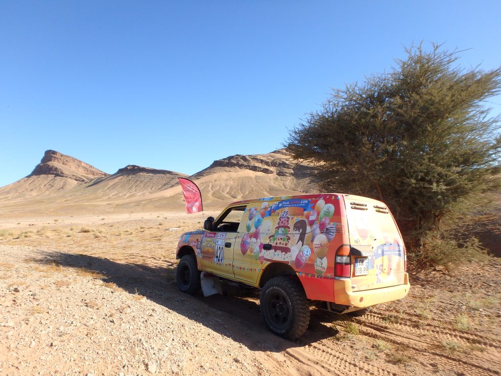 Rallye des gazelles 2015 - balise