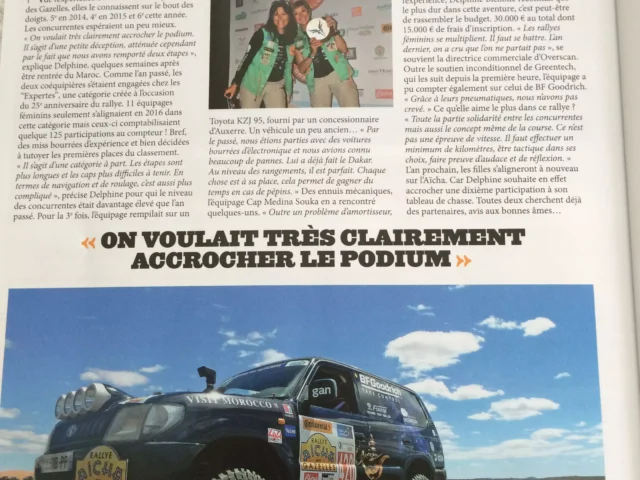 Sport Auvergne juin juillet 2016 _ Gazelles