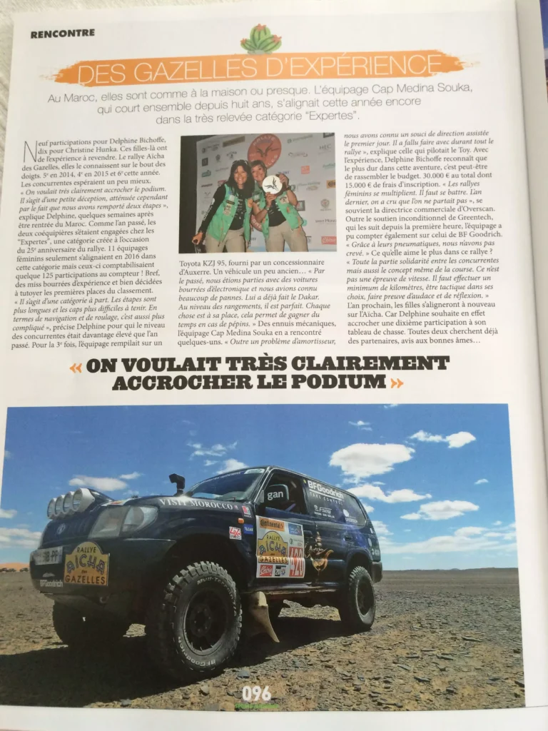 Sport Auvergne juin juillet 2016 _ Gazelles