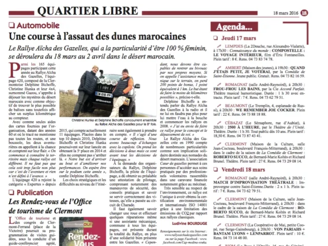 Le semeur Hebdo et les Gazelles