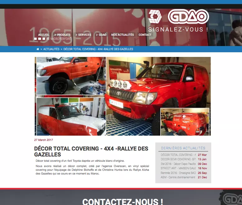 GDAO et les gazelles