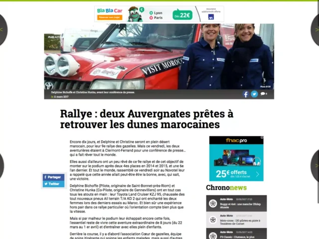 Sport Auvergne – 11 mars