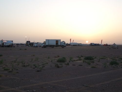 Rallye des Gazelles - le bivouac